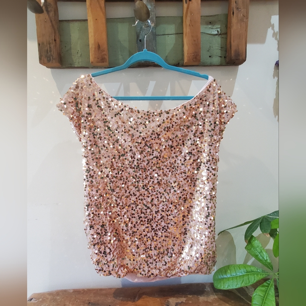 Sequin top